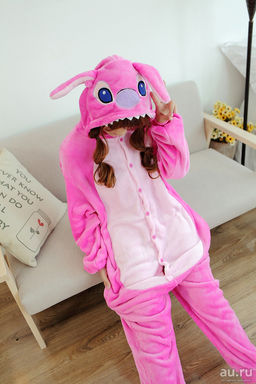 Кигуруми для взрослых Стич розовый - Storyland фото 2
