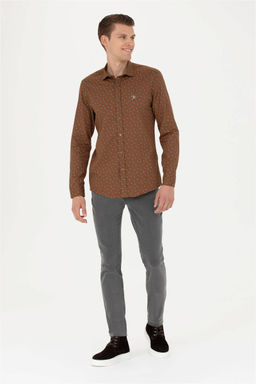 Мужские серые джинсовые брюки