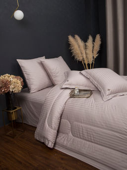 Stripe Royal (бежевый крем) Egypt Cotton комплект