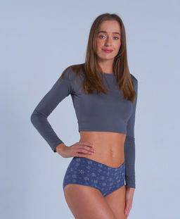 Трусы женские шорты Cherry Girl 6744-31 хлопок, эластан размеры S, M, L, XL  фото 9