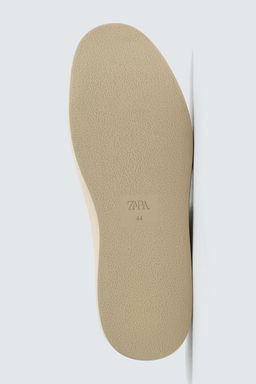 CASUAL LEATHER LOAFERS WITH TASSELS - Zara фото 14