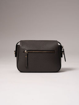 Сумка кожаная через плечо Azaro 3684 темный лес