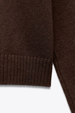 100% WOOL BASIC CARDIGAN - Zara фото 30