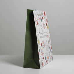 Пакет ламинированный Расцветай от счастья, ML 21 х 25 х 8 см - Доступные радости фото 7