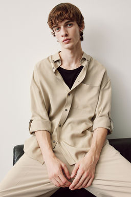 Camisa de lyocell Regular Fit