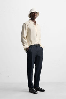 TWILL CHINO TROUSERS - Zara фото 4