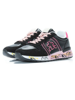 05-6026-67 BLACK Кроссовки женские (искусственные материалы)