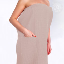 Килт для бани и сауны женский (бежевый) 100*150/1 шт. - 100*150 Для бани и сауны