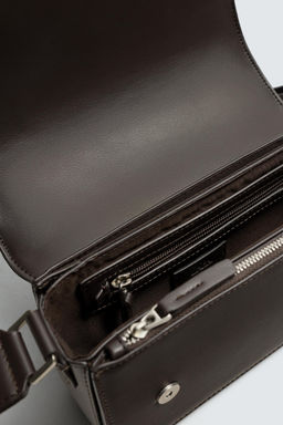 PLAIN CROSSBODY BAG WITH FLAP - Zara фото 7