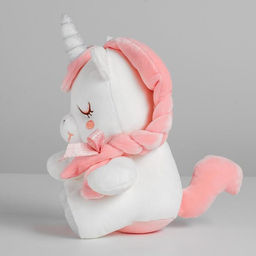 Мягкая игрушка Единорог, 22 см, цвет розовый - Simaland фото 2