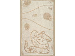 1с105.513ж2 Оки-Доки(лён3) Полотенце махровое 50х30 см