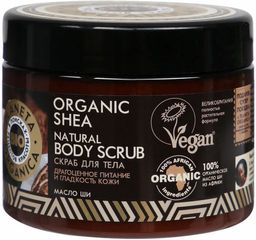 Скраб для тела натуральный, 300 мл / Organic shea / Planeta Organica