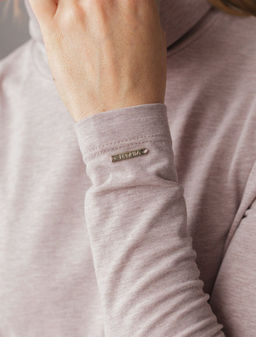 D49.115 Джемпер женский кофейный меланж