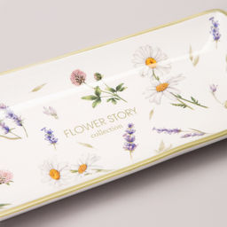 БЛЮДО AGNESS FLOWER STORY 28*12*3 СМ  фото 3