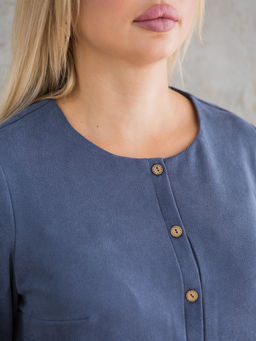 Платье 1373 джинсовый