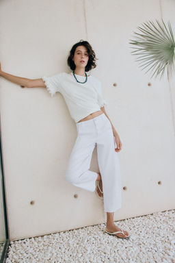 JEANS Z1975 BARREL / Blanco - Zara фото 2