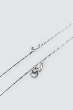 TUBULAR CHAIN WITH PENDANTS - Zara фото 4