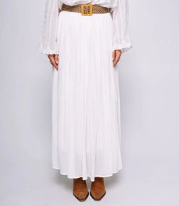 Юбка #КТ1251, белый