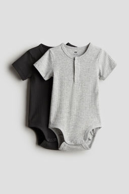 Pack de 2 bodies con cuello panadero