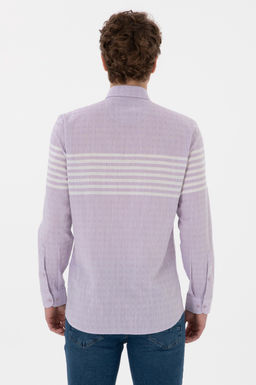 Erkek Lila Uzun Kollu G_mlek Sepette S_rpriz _ndirim - U.s. polo assn фото 5