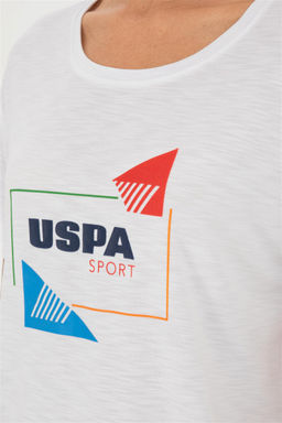 U. S. Polo Assn / Женская белая футболка - U.s. polo assn фото 7