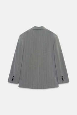 OVERSIZE PINSTRIPE BLAZER - Zara фото 6