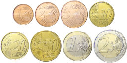 Годовой набор монет евро 2020 года Кипр