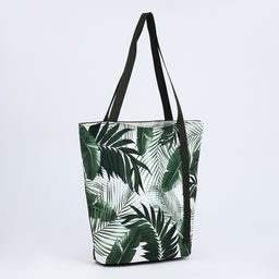 Сумка женская пляжная Тропики, 39х32 см, оливковая - Nazamok фото 4