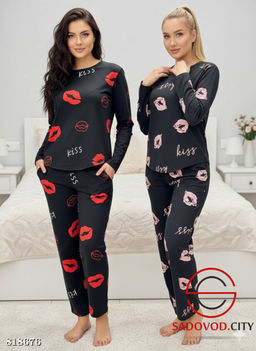 Пижама с штанами женская