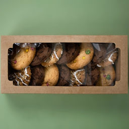 Цена за 5 шт. Коробка самосборная, с окном, крафт, бурая 16 х 35 х 12 см - Simaland фото 7