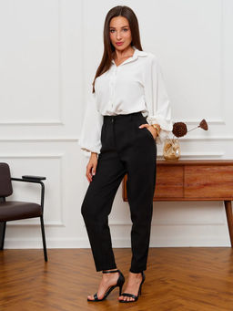 Брюки классические зауженные