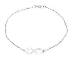 Браслет на ногу из серебра без вставки, Ю-44055р