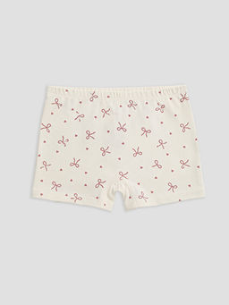 Fiyonk Bask?l? K?z ?ocuk Boxer 3l? - Waikiki фото 3