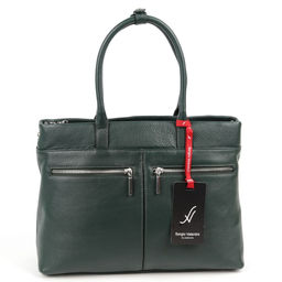 Женская кожаная сумка Sergio Valentini SV-SZ-669 Д.Грин  фото 2