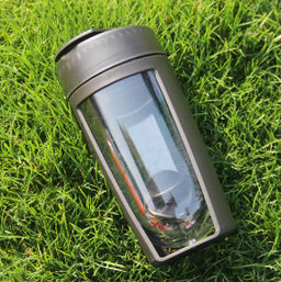 Бутылка/Шейкер MODERN SHS-590 черный, для спортивного питания 590ML/уп60