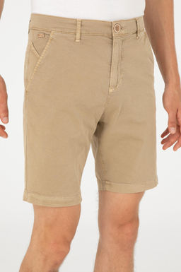 Мужские тканые шорты светло-хаки Неожиданная скидка в корзине - U.s. polo assn фото 5