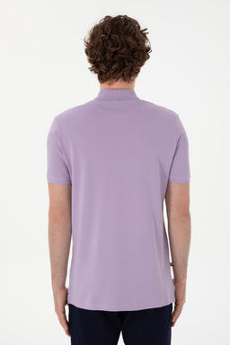 Erkek Regular Fit Polo Yaka Lila Basic Ti__rt Sepette S_rpriz _ndirim - U.s. polo assn фото 5
