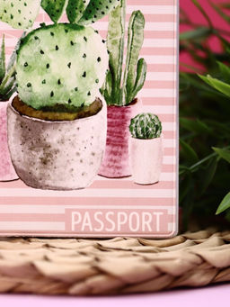 ОБЛОЖКА ДЛЯ ПАСПОРТА Cactus