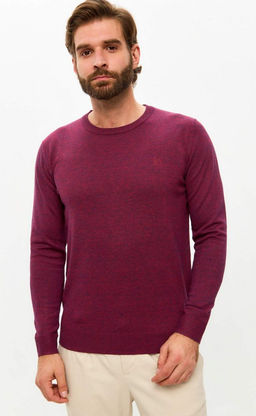 Джемпер F121-15-812 bordo melange - Fine joyce фото 6