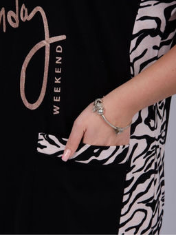 Платье "Иволга" зебра, трикотаж