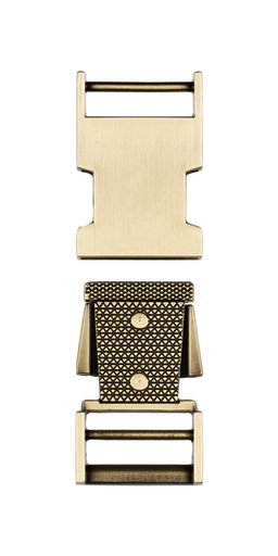 Фурнитура сумочная металл Gamma GFM-25B Пряжка-замок фастекс 25 мм 5 шт. под бронзу