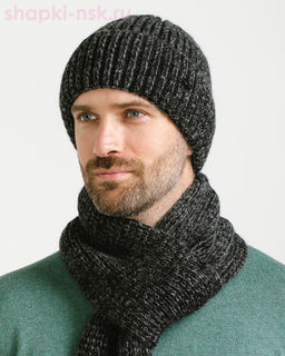 235 T Шапка мужская флис (56-58)