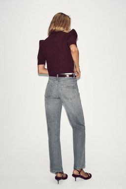 SHORT SLEEVE KNIT TOP - Zara фото 3