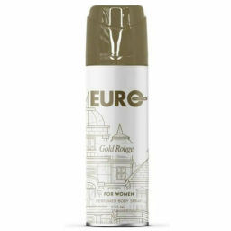 АТАК Дезодорант для женщин EURO COLLECTION DEODORANT GOLD ROUGE 200 ML