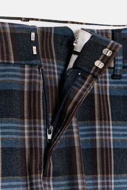 CHECK TROUSERS - Zara фото 12