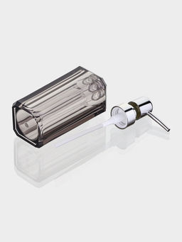 Набор для ванной «Кристалл», 4 предмета, дозатор, 2 стакана, мыльница