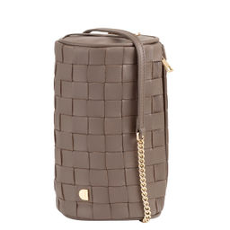 Итальянская кожаная сумка DuDu Bags серии Abigail | тауп - Dudubags фото 3