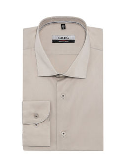 Сорочка мужская длинный рукав GREG 510/237/9442/ZN/1p STRETCH  фото 2