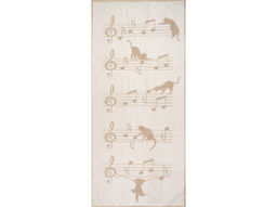 6с102.511ж2 Котоноты (лен3) Полотенце махровое 67х150см