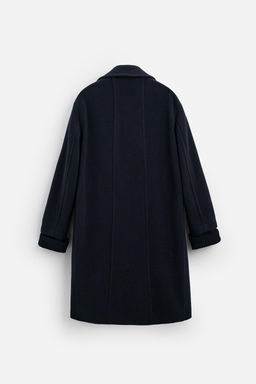 TEXTURED WOOL BLEND COAT - Zara фото 9